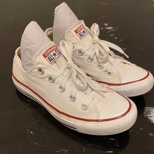 Converse Low-Top Sneakers White Size 6
